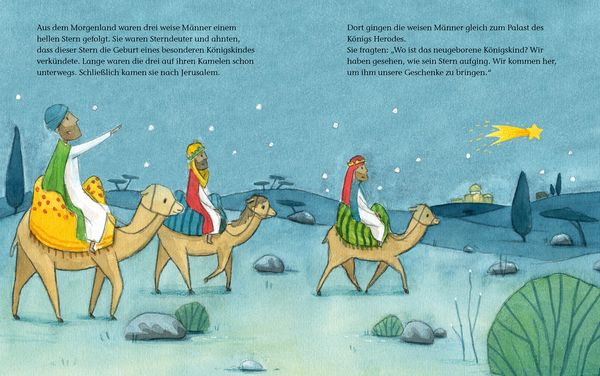 Produktbild: Die Weihnachtsgeschichte (Pappbilderbuch)