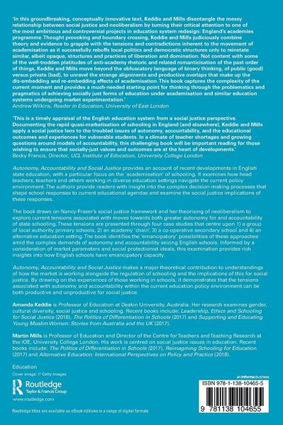 Produktbild: Autonomy, Accountability and Social Justice