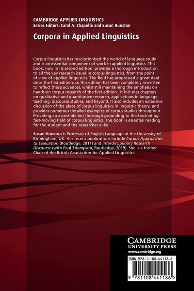Produktbild: Corpora in Applied Linguistics