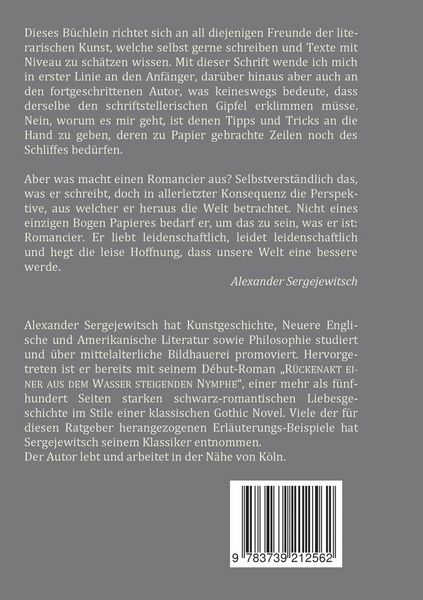 Produktbild: Wie ich einen Roman schreibe