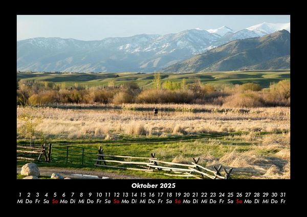 Produktbild: Bergige Welten 2025 Fotokalender DIN A3