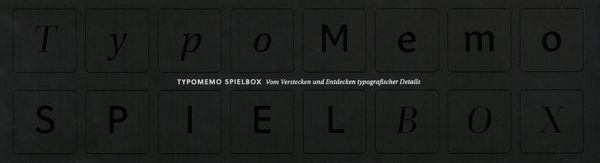 Produktbild: TypoMemo Spielbox