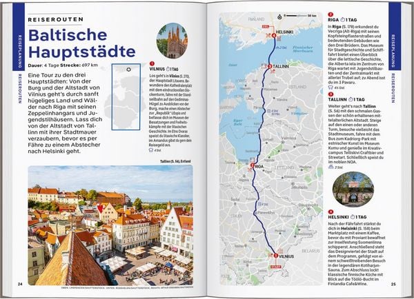 Produktbild: LONELY PLANET Reisef&uuml;hrer Estland, Lettland & Litauen