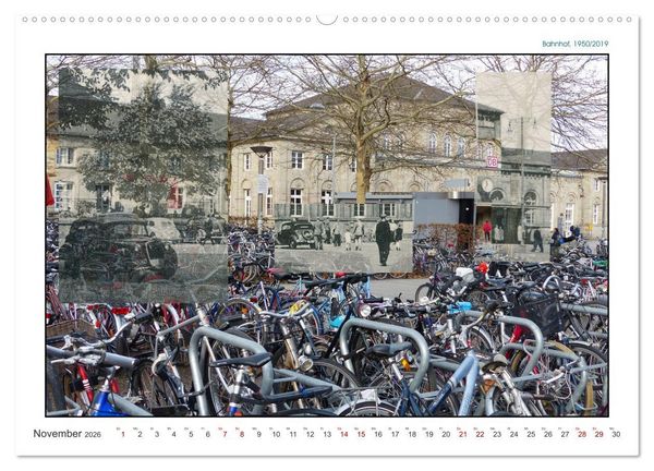 Produktbild: G&ouml;ttingen, Photographische ZEIT-SCHNITTE (hochwertiger Premium Wandkalender 2026 DIN A2 quer), Kunstdruck in Hochglanz