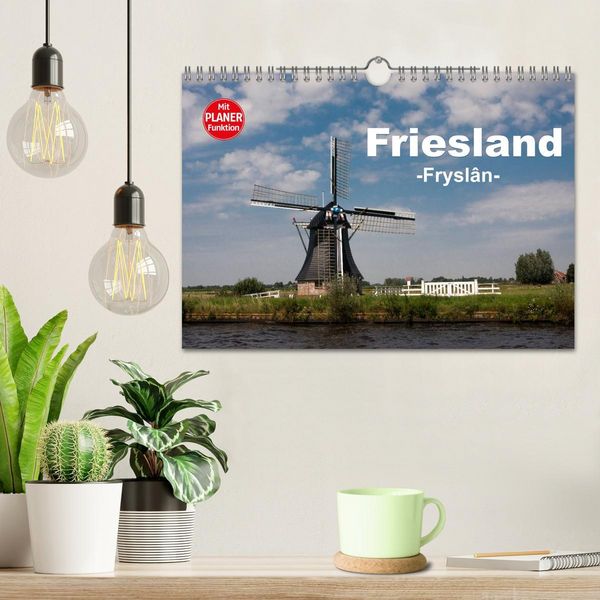 Produktbild: Friesland - Fryslan (Wandkalender 2026 DIN A4 quer), CALVENDO Monatskalender