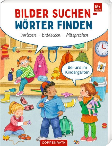 Produktbild: Bilder s. -W&ouml;rter f.: Bei uns im Kindergarten (Buchbonus)