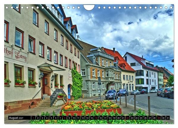 Produktbild: Balingen - ein visueller Streifzug durch die Stadt (Wandkalender 2027 DIN A4 quer), CALVENDO Monatskalender