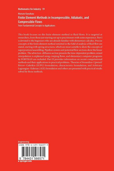 Produktbild: Finite Element Methods in Incompressible, Adiabatic, and Compressible Flows
