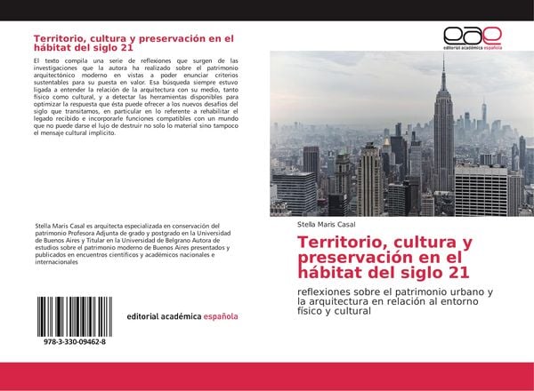 Produktbild: Territorio, cultura y preservaci&oacute;n en el h&aacute;bitat del siglo 21