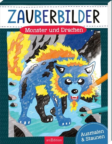 Zauberbilder – Monster und Drachen, Taschenbuch von , arsedition, 978-3-8458-5604-9