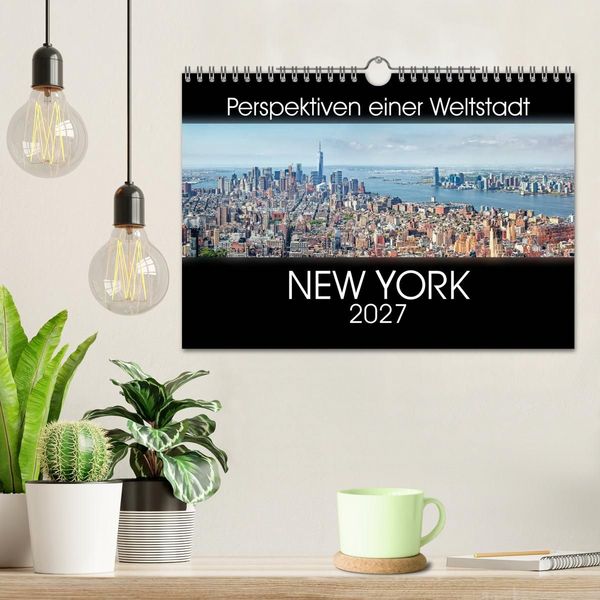Produktbild: Perspektiven einer Weltstadt - New York (Wandkalender 2027 DIN A4 quer), CALVENDO Monatskalender