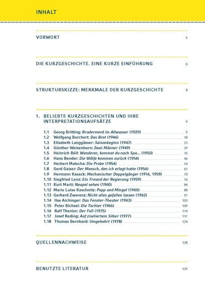 Produktbild: Beliebte Kurzgeschichten interpretiert