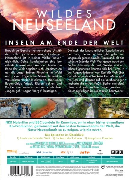 Produktbild: Wildes Neuseeland - Inseln am Ende der Welt