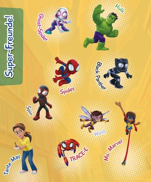 Produktbild: MARVEL Spidey und seine Super-Freunde: Mein Kindergarten Freundebuch