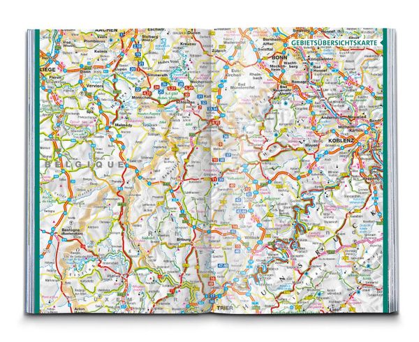 Produktbild: KOMPASS Wanderf&uuml;hrer Eifelsteig, vom Dom zu Aachen zum Dom in Trier, 50 Touren mit Extra-Tourenkarte