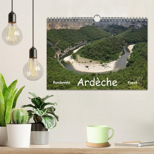 Produktbild: Ard&egrave;che - Randonn&eacute;e & Kayak (Calendrier mural 2026 DIN A4 vertical), CALVENDO calendrier mensuel