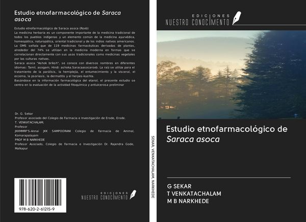 Produktbild: Estudio etnofarmacol&oacute;gico de Saraca asoca
