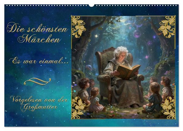Produktbild: Die sch&ouml;nsten M&auml;rchen (Wandkalender 2027 DIN A2 quer), CALVENDO Monatskalender