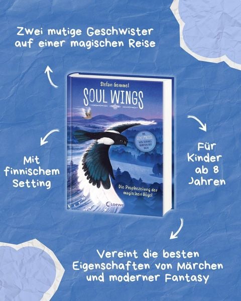 Produktbild: Soul Wings (Band 1) - Die Prophezeiung der magischen V&ouml;gel