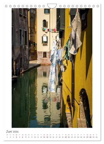 Produktbild: Venedig anders sehen (Wandkalender 2026 DIN A4 hoch), CALVENDO Monatskalender