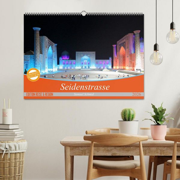 Produktbild: Seidenstrasse (Wandkalender 2026 DIN A2 quer), CALVENDO Monatskalender
