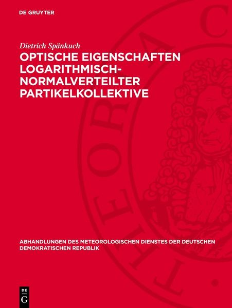 Produktbild: Optische Eigenschaften logarithmisch-normalverteilter Partikelkollektive