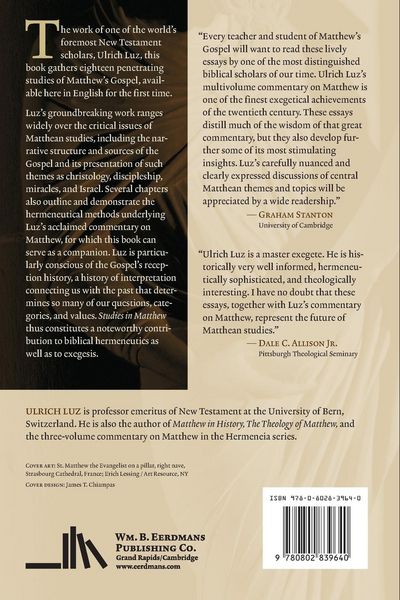 Produktbild: Studies in Matthew