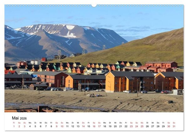 Produktbild: Svalbard 2026 (hochwertiger Premium Wandkalender 2026 DIN A2 quer), Kunstdruck in Hochglanz