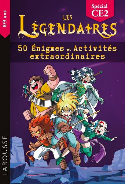 Produktbild: Les L&eacute;gendaires : 50 &eacute;nigmes et activit&eacute;s extraordinaires : CE2