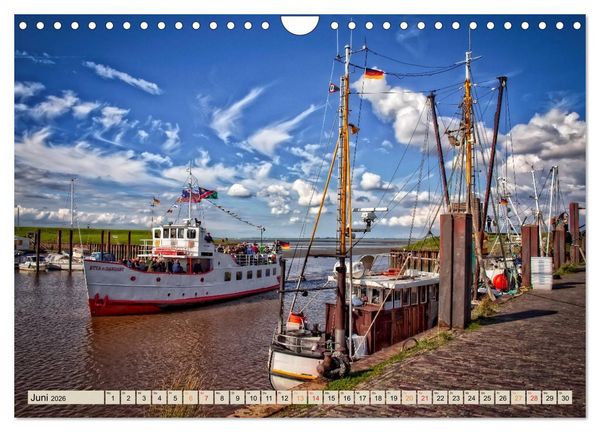 Produktbild: Friesland - Nordseebad Dangast (Wandkalender 2026 DIN A4 quer), CALVENDO Monatskalender