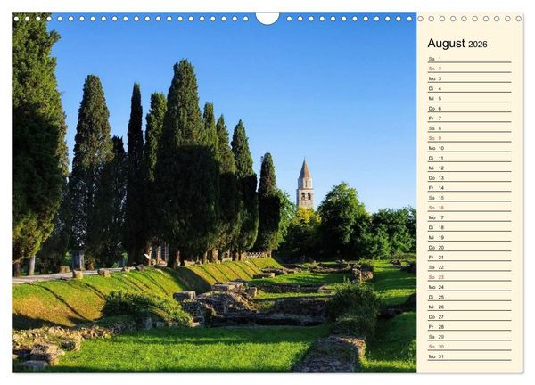 Produktbild: Friaul-Julisch Venetien - Italiens sch&ouml;ner Nordosten (Wandkalender 2026 DIN A3 quer), CALVENDO Monatskalender
