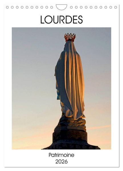 Produktbild: LOURDES Patrimoine (Calendrier mural 2026 DIN A4 horizontal), CALVENDO calendrier mensuel