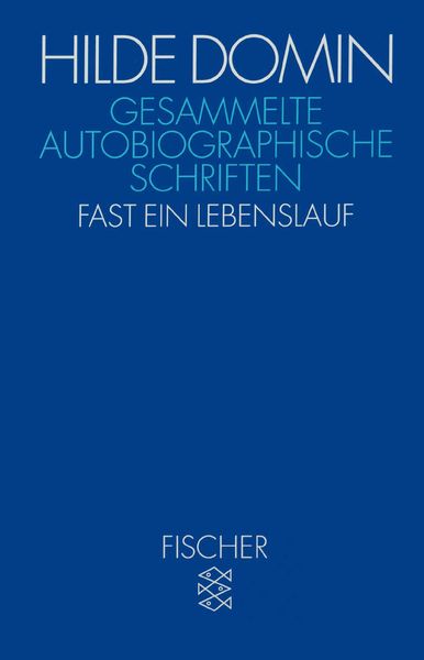 Produktbild: Gesammelte autobiographische Schriften