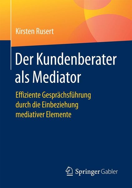 Produktbild: Der Kundenberater als Mediator