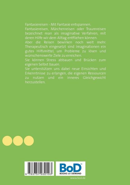Produktbild: Fantasiereisen - Mit Fantasie entspannen