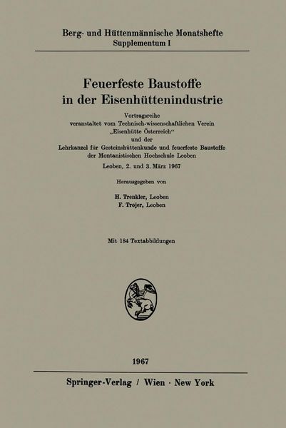 Produktbild: Feuerfeste Baustoffe in der Eisenh&uuml;ttenindustrie