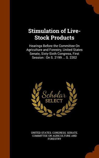 Produktbild: Stimulation of Live-Stock Products