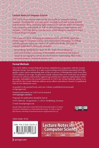 Produktbild: Formal Methods