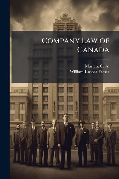 Produktbild: Company Law of Canada