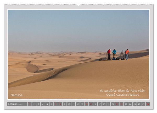 Produktbild: vom Reisen tr&auml;umen (hochwertiger Premium Wandkalender 2026 DIN A2 quer), Kunstdruck in Hochglanz