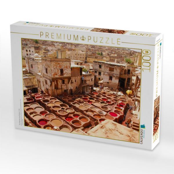 Produktbild: Tauchbecken der Gerber in Fes (Puzzle)