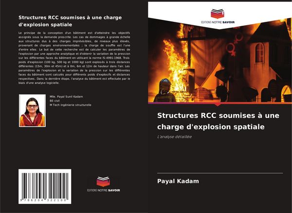 Produktbild: Structures RCC soumises &agrave; une charge d'explosion spatiale