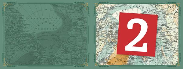 Produktbild: Landkarten aus aller Welt &ndash; Mein R&auml;tseladventskalender