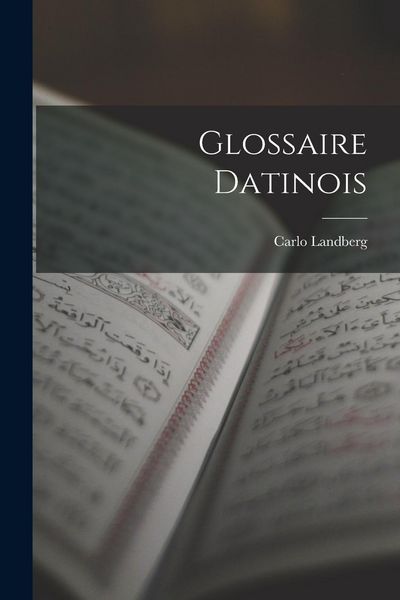 Produktbild: Glossaire Datinois