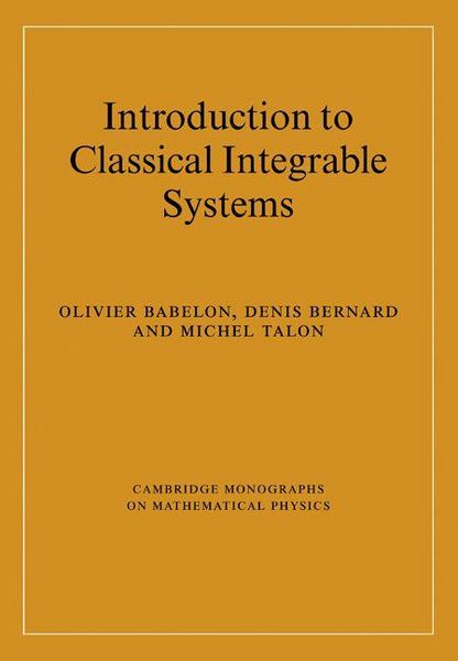 Produktbild: Introduction to Classical Integrable Systems