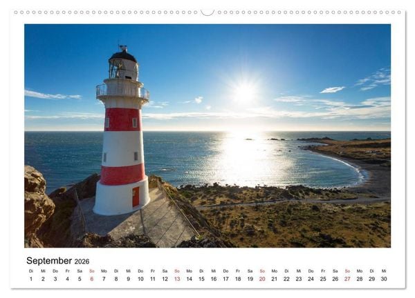 Produktbild: Neuseeland - ein Naturparadies (Wandkalender 2026 DIN A2 quer), CALVENDO Monatskalender
