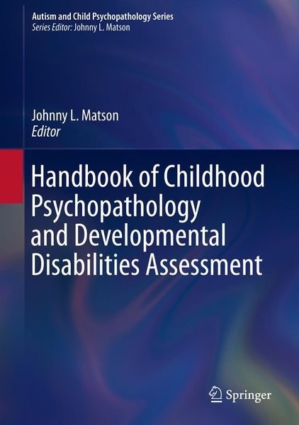 Produktbild: Handbook of Childhood Psychopathology and Developmental Disabilities Assessment