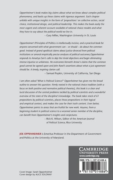 Produktbild: Principles of Politics