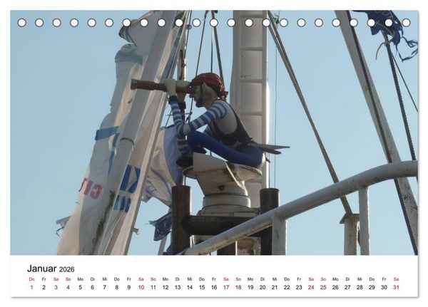 Produktbild: Impressionen von der Kieler F&ouml;rde (Tischkalender 2026 DIN A5 quer), CALVENDO Monatskalender
