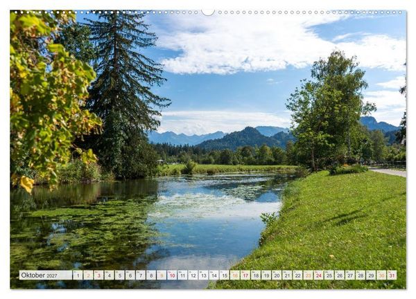 Produktbild: Ein Spaziergang durch Fischen im Allg&auml;u (Wandkalender 2027 DIN A2 quer), CALVENDO Monatskalender